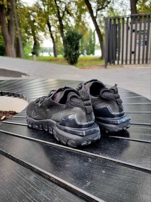 Чоловічі кросівки Nike React Vision "Black/Classic" Розміри 40-45