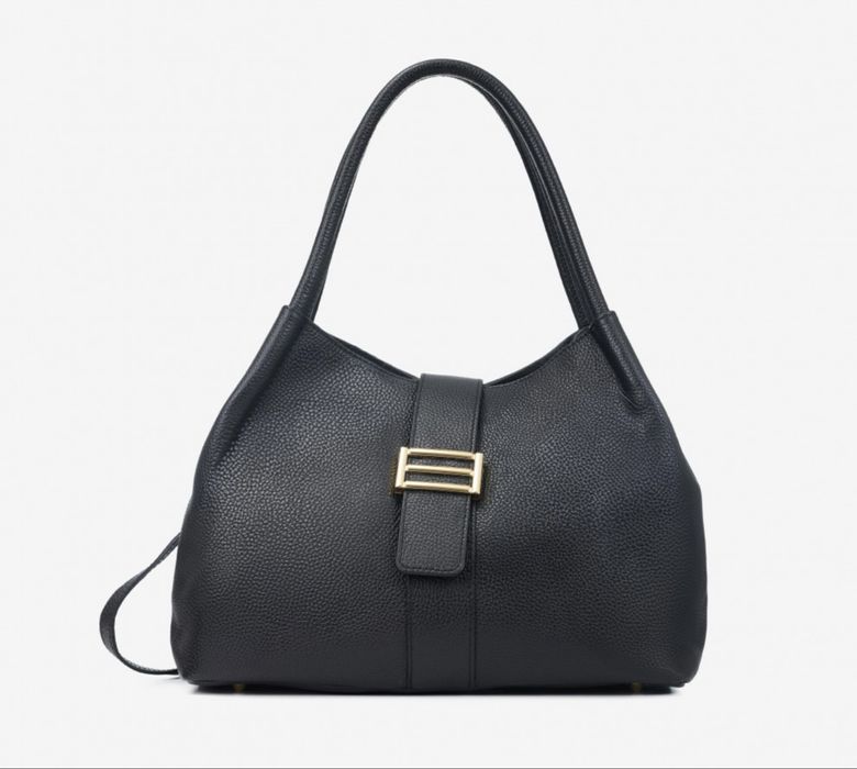 Сумка руда  чорна  біла шкіряна італійська Кожаная сумка Италия беж