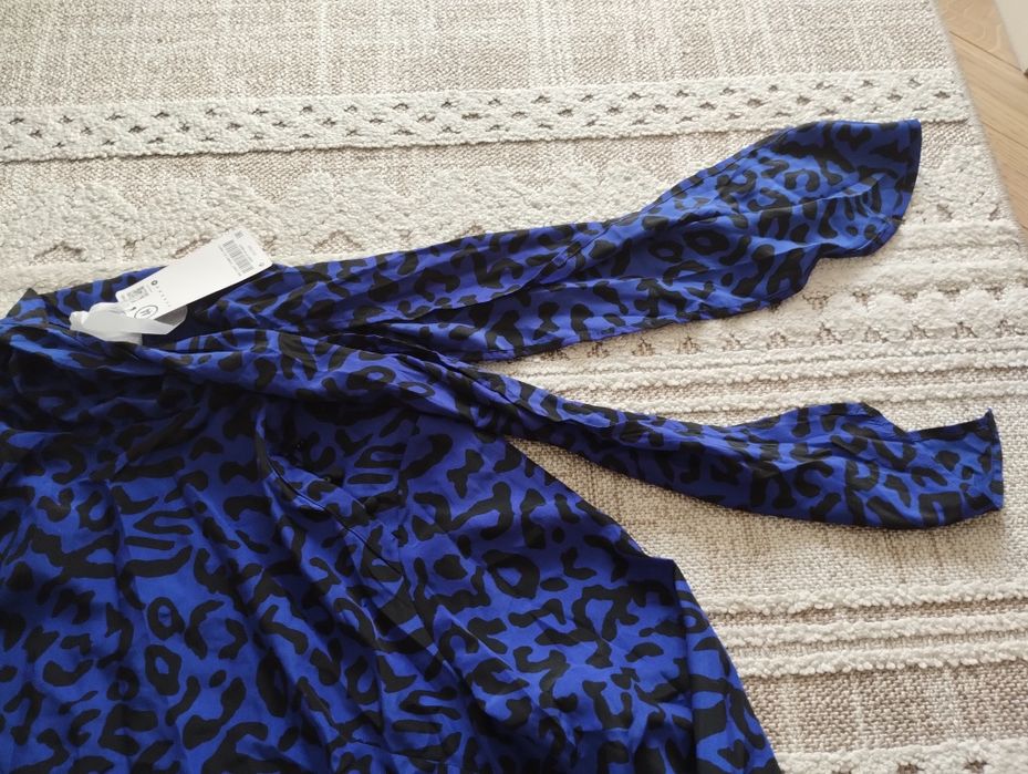 Bluzka Orsay granat w cętki L/42