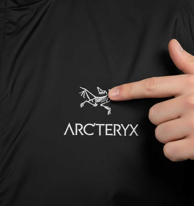 Спортивна куртка Артерикс гортекс - Черная Ветровка ARCTERYX Goretex