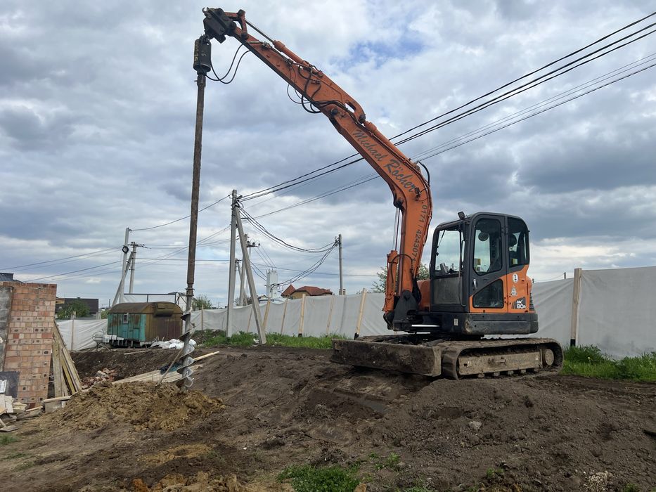 Буріння свай різного діаметру