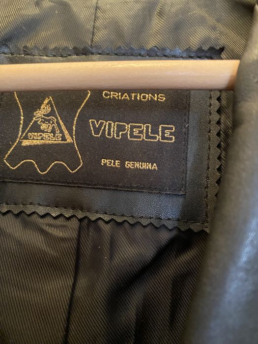 Blazer de senhora em pele genuina