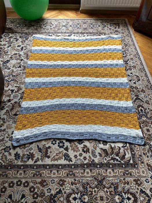 Koc ręcznie wykonany 177/135