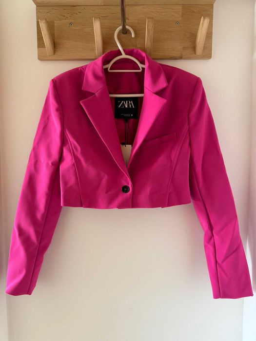 Blazer Zara Rosa - NOVO