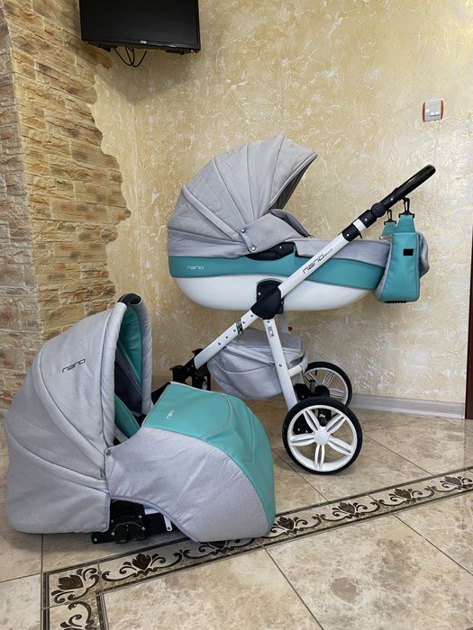 Коляска дитяча 2в1 Riko Nano Ecco