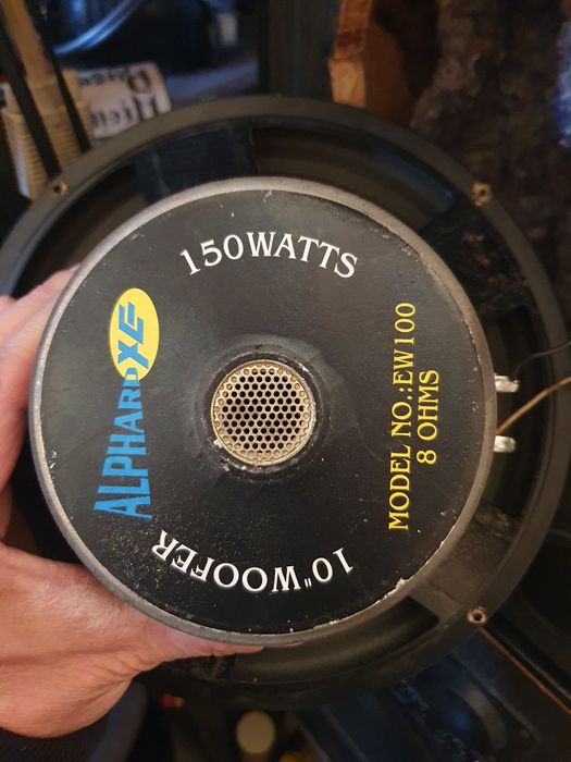 głośniki alphard 25cm 2 sztuki