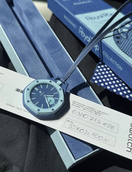 Royal pop swatch Ap blue com garantia