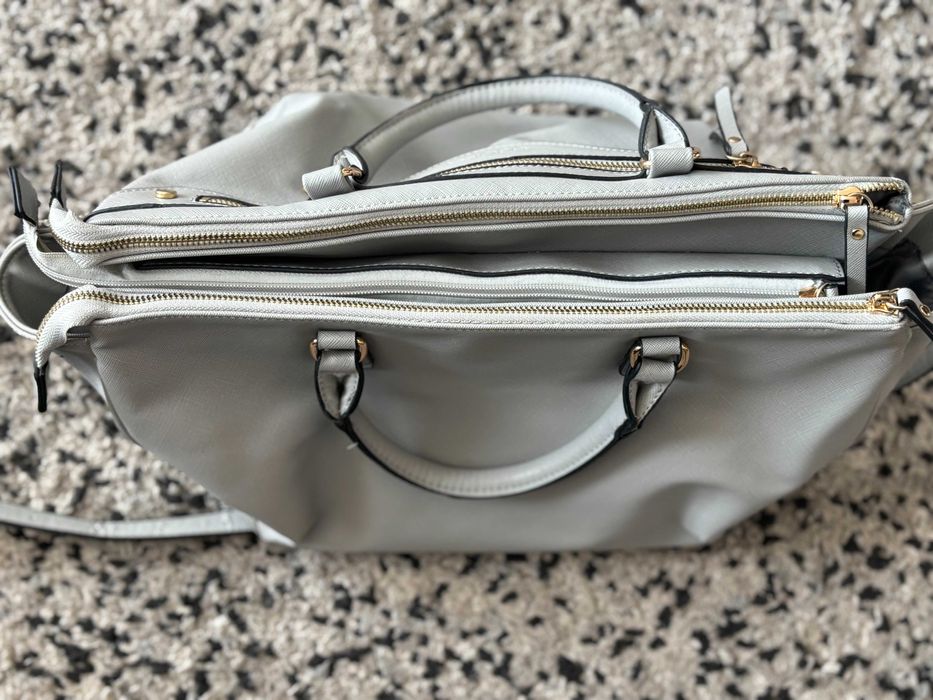 Torba dla mamy JOISSY CARLA light gray