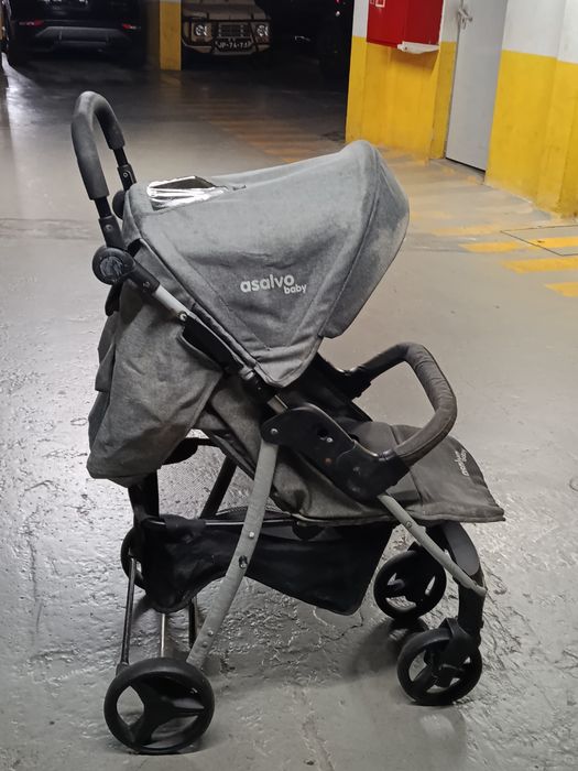 Carrinho de Passeio Asalvo Manchester (Cinza)