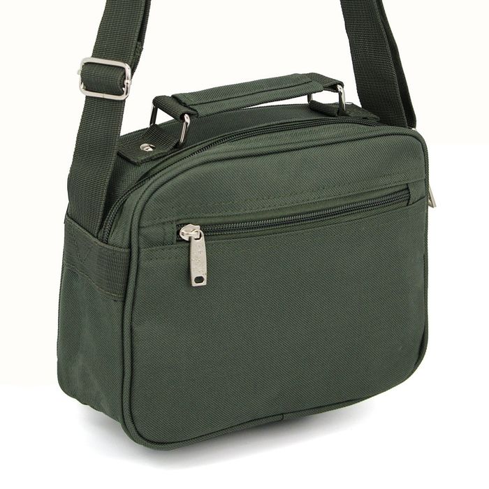 torba męska do pracy mała bellugio - ciemnozielona