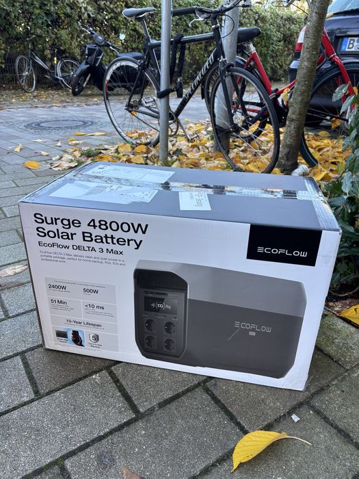 Зарядна станція EcoFlow Delta 3 Max 2048 вт*год LiFePo4