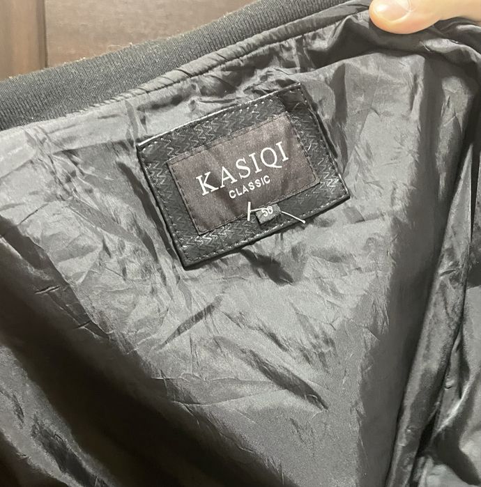 Куртка чоловіча шкірзас