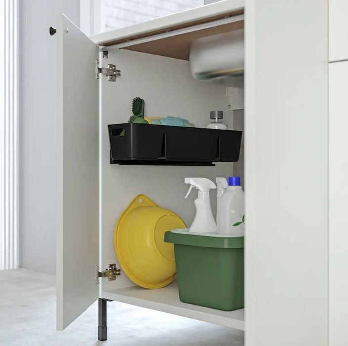 Caixa c/sistema deslizante para arrumação (Variera/ikea)