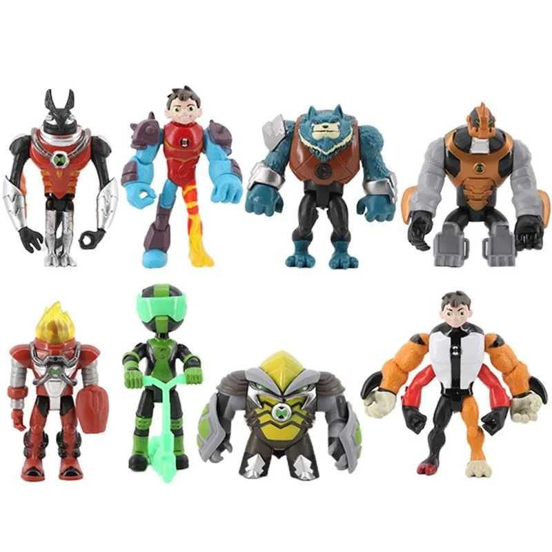 Фигурки набор Бен 10, Бэн 10, Ben 10, Бентен, Бен Тен, съемные части ...