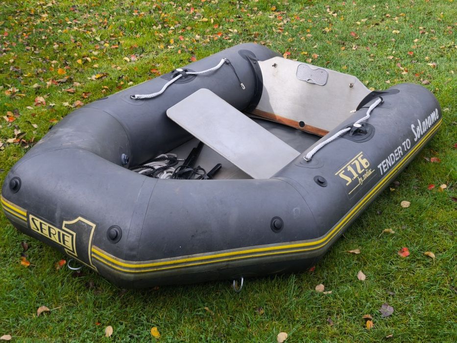 Ponton Zodiac s126 podłoga profesjonalny na ryby