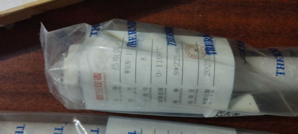 Термопара типа S, платина и родій, датчик температури WRP-100, 1350 гр