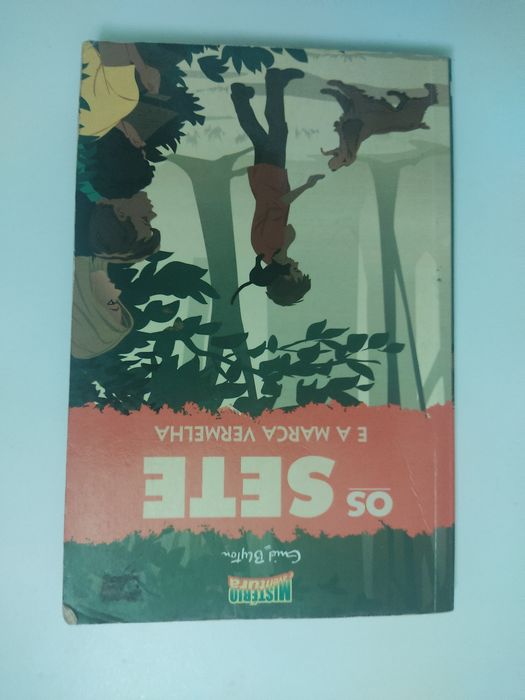 Livro "Os sete e a marca vermelha"
