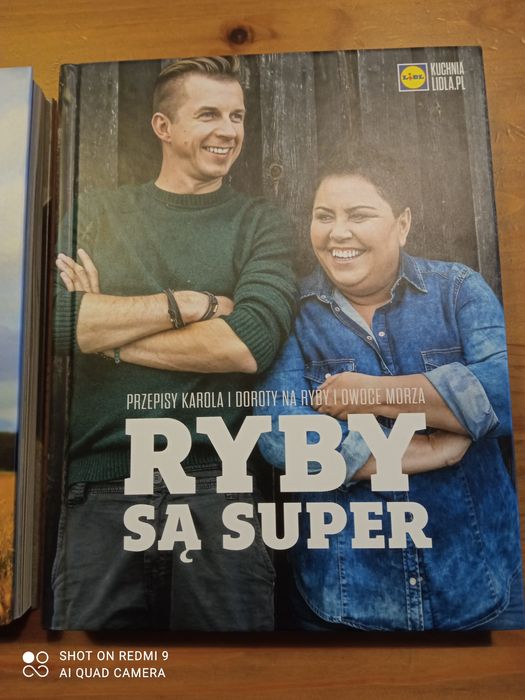 Przepisy K.Okrasa "Kuchnia Polska" i z D.Wellman "Ryby są super"