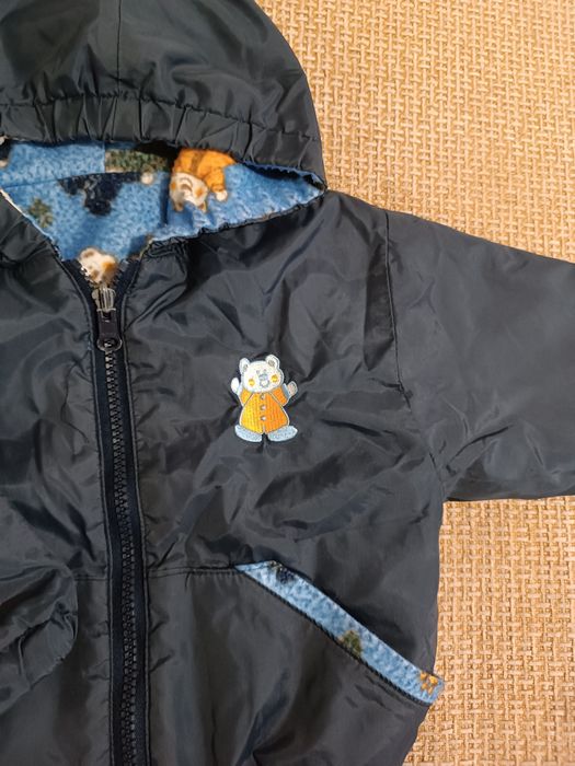 Дитяча двостороння вітровка,шапка в подарунок