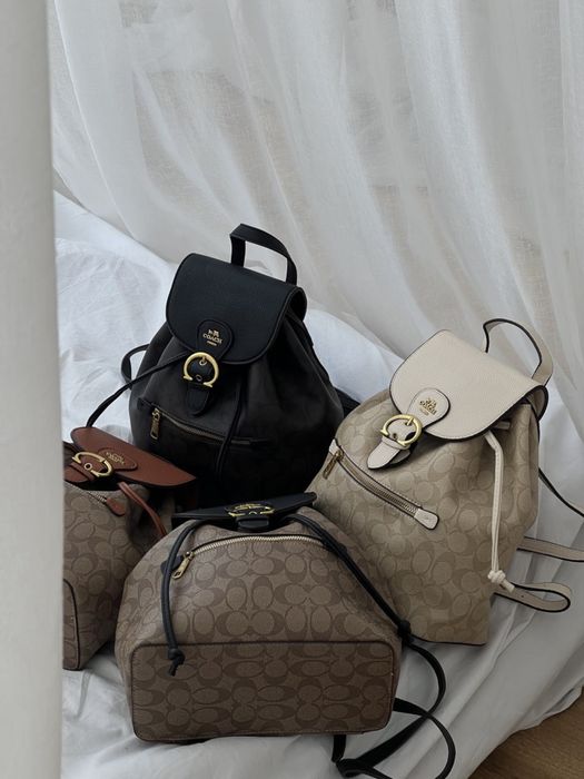 Люкс! Новый женский рюкзак Coach. Великий жіночий рюкзак.Модный рюкзак