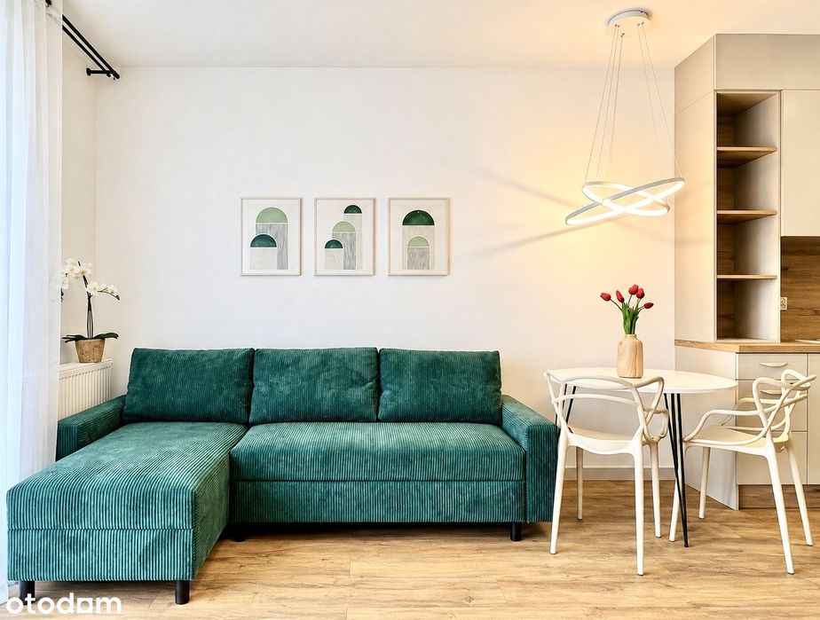Nowe, 2-pokojowe, 36 m² | Balkon, parking, światlowód