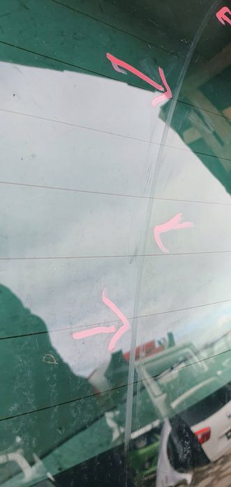 vw sharan 7n 010- tył klapa tylna