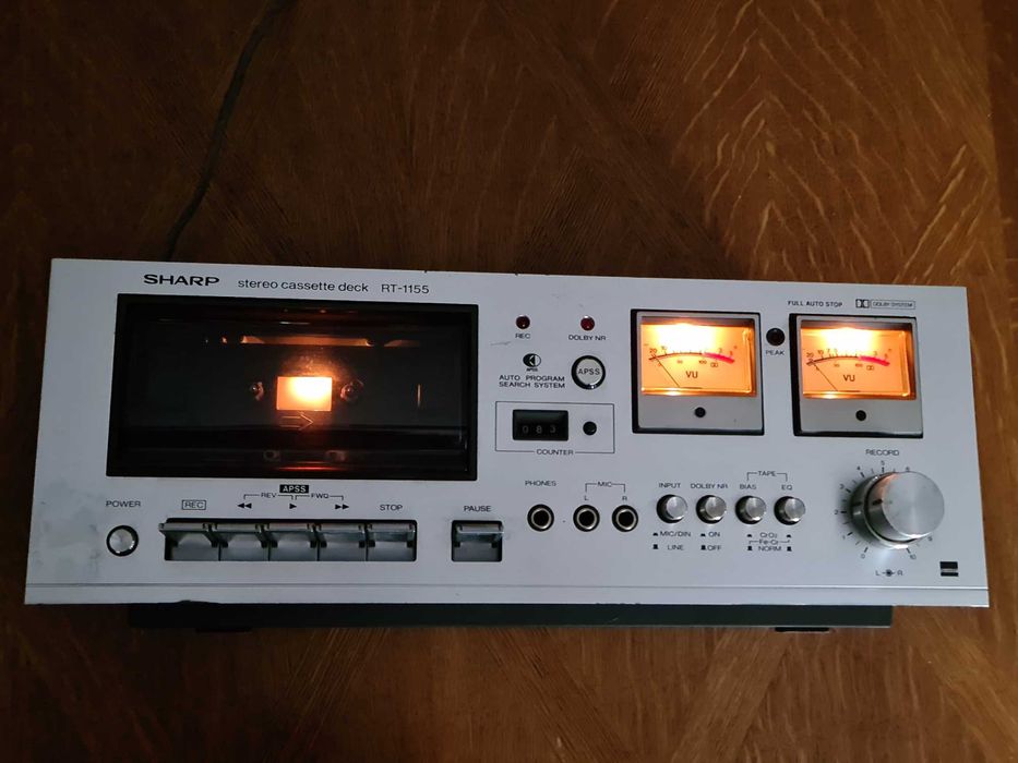 Magnetofon kasetowy Sharp Rt-1155h