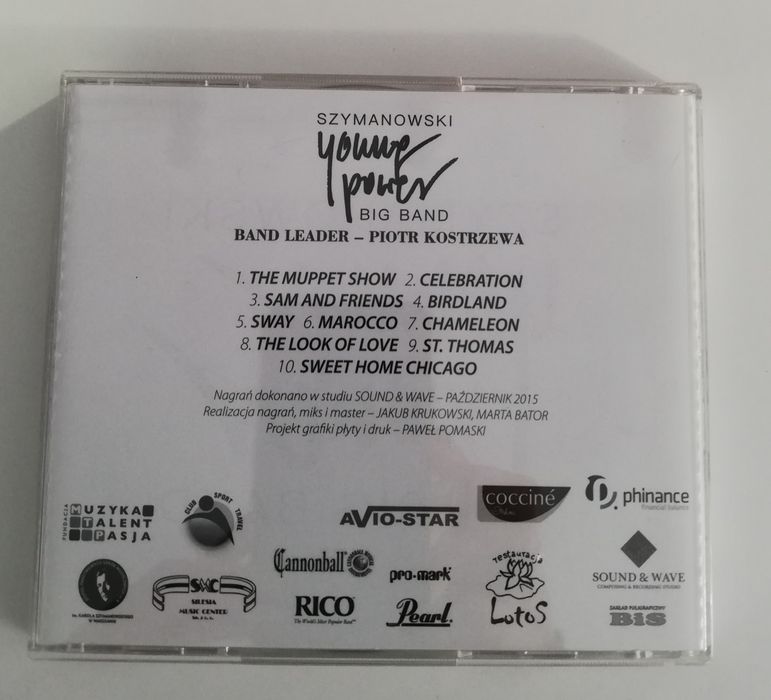 Płyta CD z muzyką klasyczną.