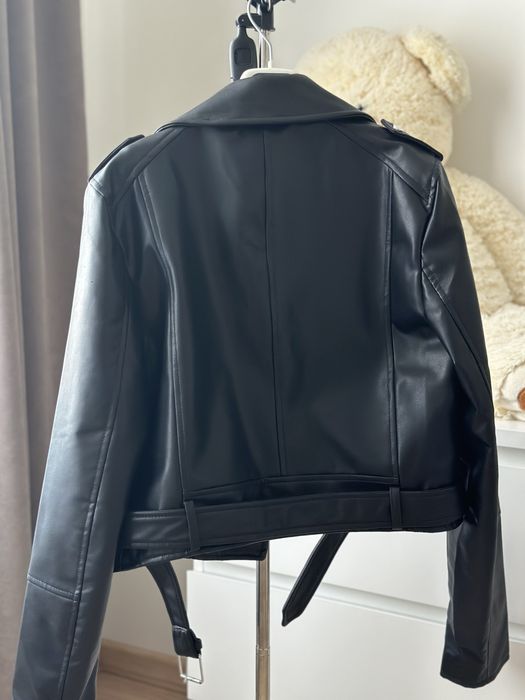 Шкіряна куртка Pull&Bear