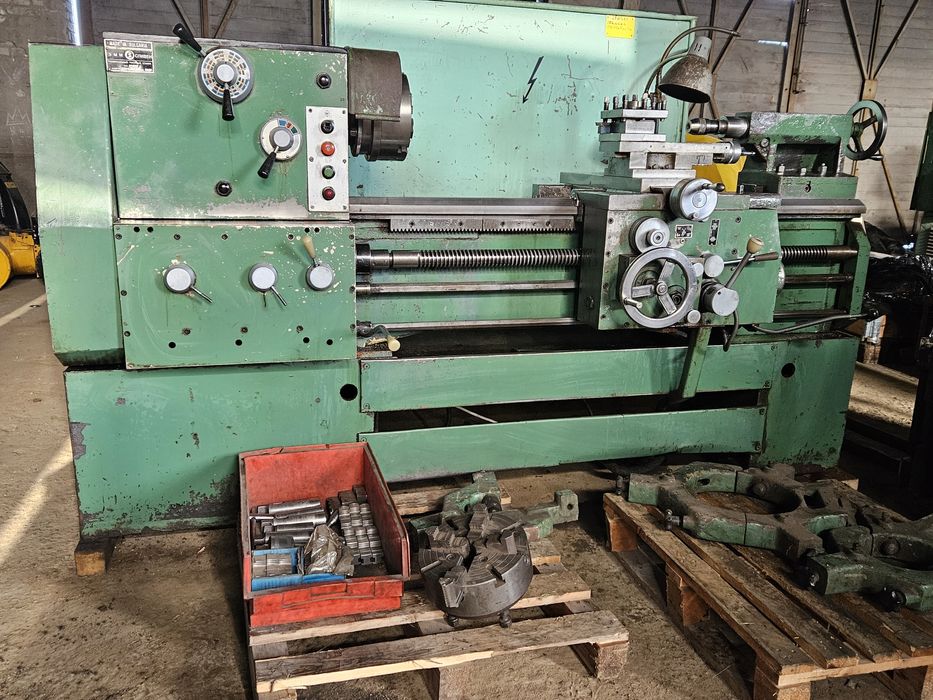 Tokarka uniwersalna CU500x1000 + Wyposażenie * Ładne Łoże * FILM