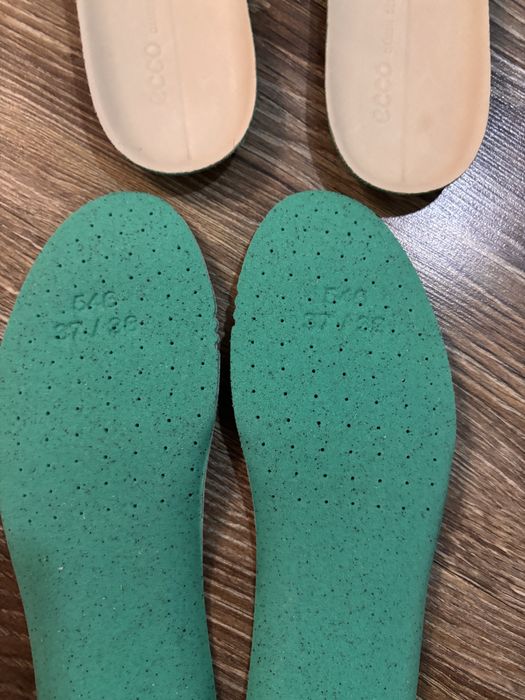 Нові устілки шкіряні Стельки ECCO Comfort Lifestyle