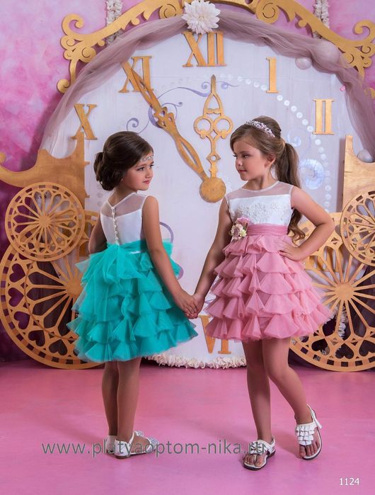 Дитяча святкова новорічна сукня