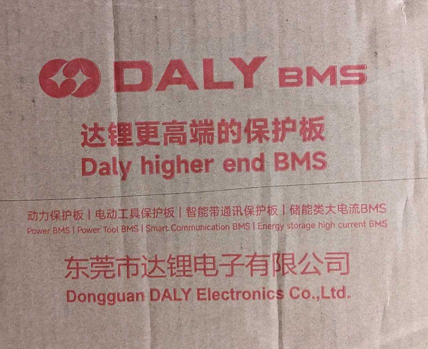 BMS БМС плата защиты DALY 12В, 24В, 36В, 48В, 60В, 72В Li-ion LiFePo4
