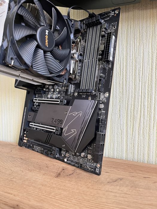 РОЗСТРОЧКА ВІД МОНО НА 3 МІСЯЦІ! Топовий Intel Core i9 11900KF, Aorus Z490 PRO AX, Be Quiet! Pure Rock 2 сучасний ігровий комплект