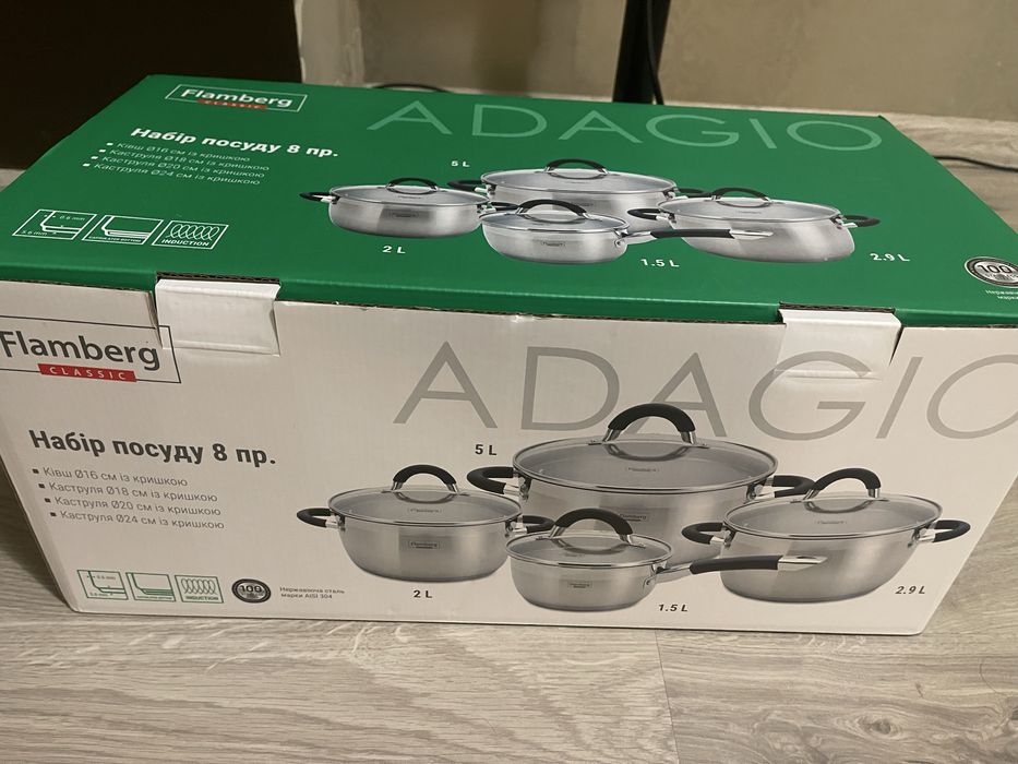 Набір кастрюль Flamberg