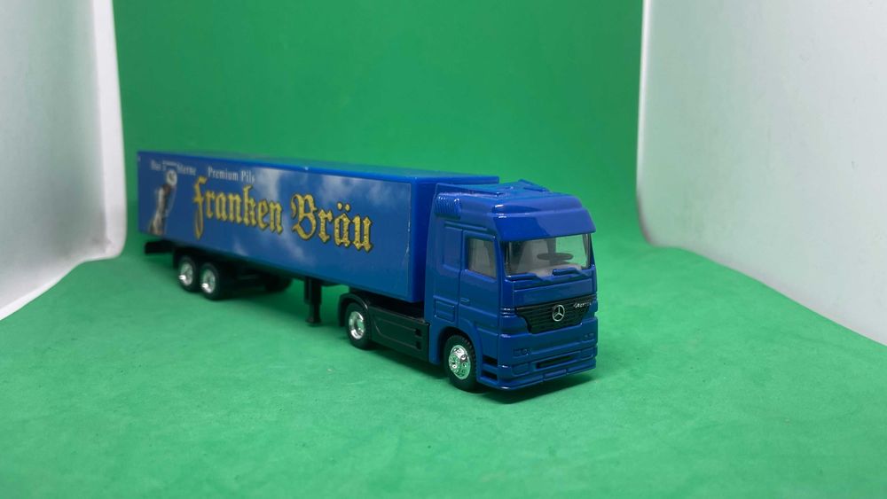 Ciężarówka z naczepą 1 87 jak siku herpa