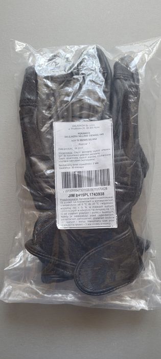 Rękawice do zjazdu na linie cienkiej
