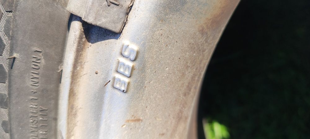 Felgi BBS 16" z oponami KUMHO - 4 sztuki