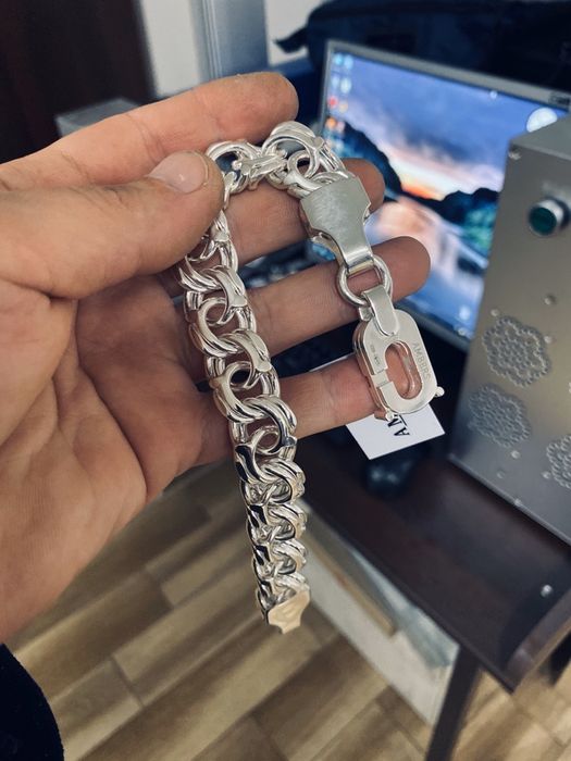 Срібний браслет АРАБКА 101 грам