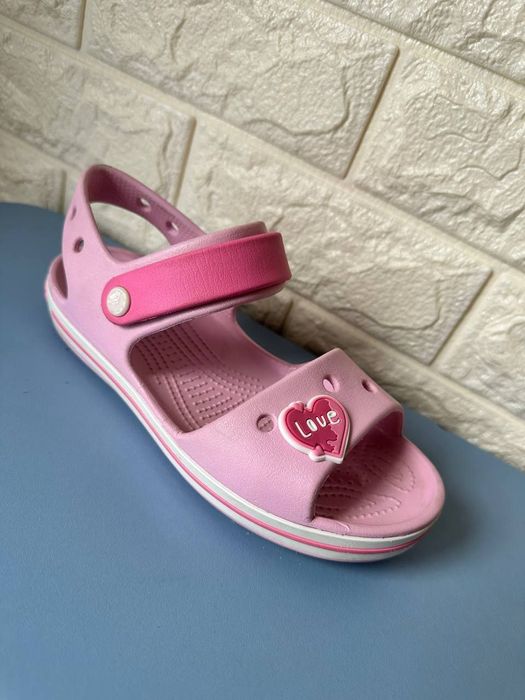 Crocs 33-34p j2 крокси шлепки сандалі босоніжки