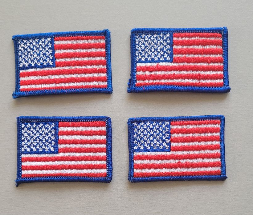 Flaga USA na mundur