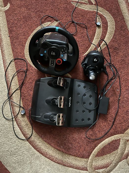 Logitech G29 + КПП | кермо + педалі | PS3 PS4 PS5 PC