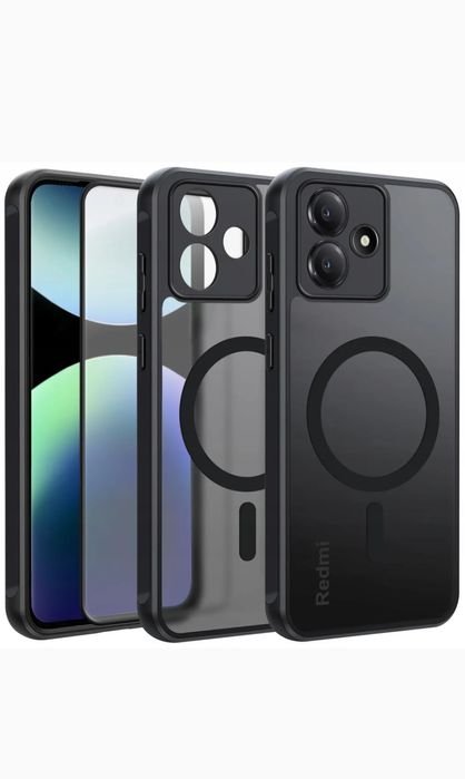 Etui na telefon redmi note 14  + szkło hartowane