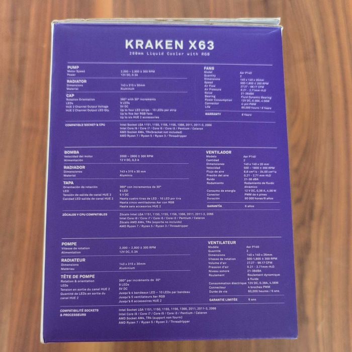 Zestaw NZXT H7 Elite + NZXT Kraken X63 + Intel I5 6600K