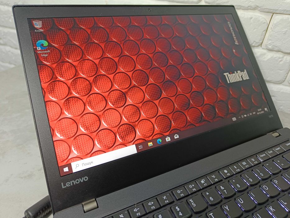 Ноутбук Lenovo T470 FULL HD IPS i5-7300U 8GB DDR4 SSD 128GB БАТАРЕЯ +