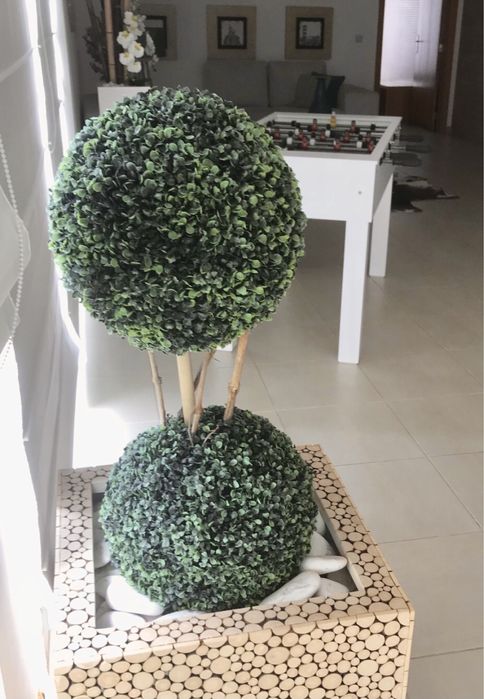 Bola / planta busto artificial