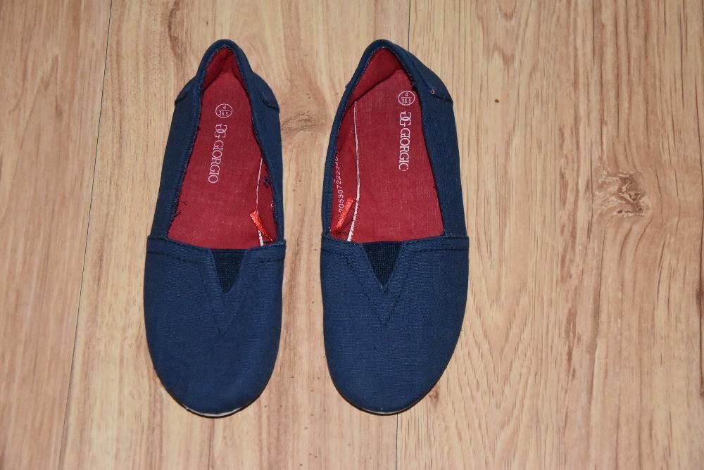 Granatowe tenisówki,trampki GIORGIO Canvas Sam roz 36,5,UK3