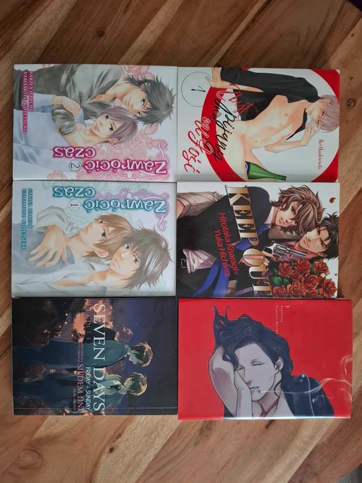 Zawrócić czas. Tom 1 i 2 Sakiya Haruhi Yamamoto Kotetsuko, Manga BL