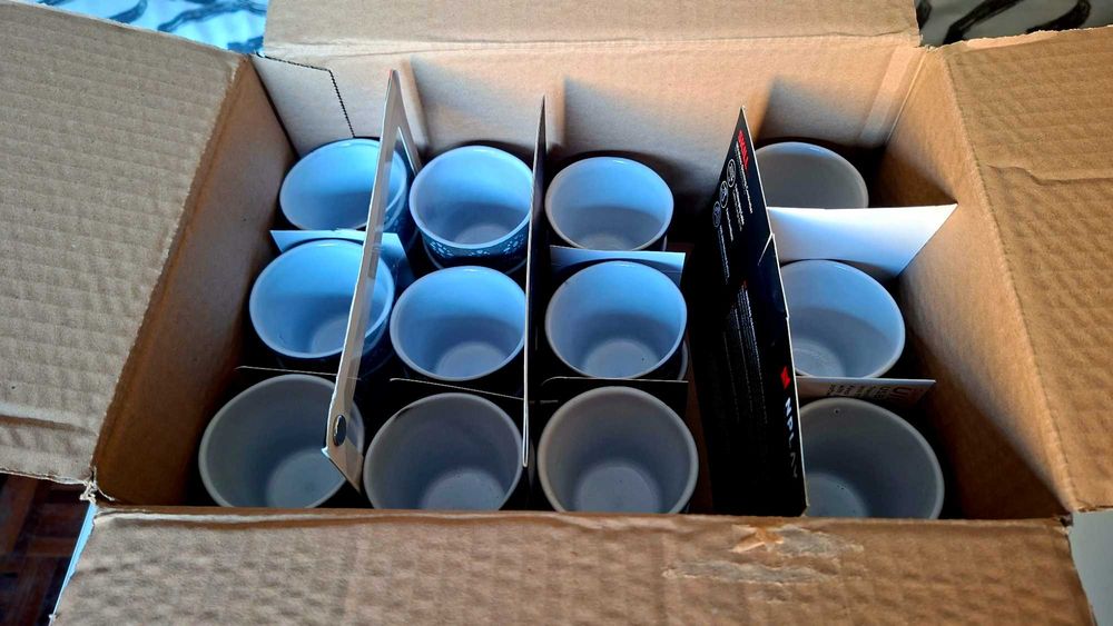 24 Copos Grespresso Ecogres Costa Nova
