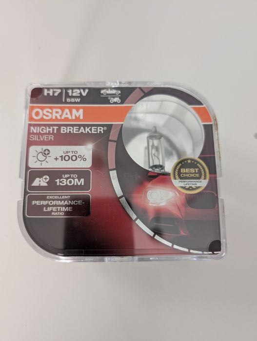 Żarówki H7 OSRAM Night Breaker